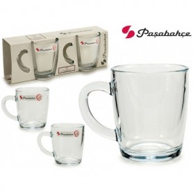 Comprar Tazas Mug Vidrio 340 Cc Lote 2 Pasabahce 20450 al Mejor Precio