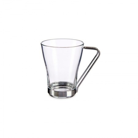 Comprar Tazas Te Vidrio Asa Inoxidable 24 Cl 3 Piezas Lote 3 Vivalto 20438 al Mejor Precio