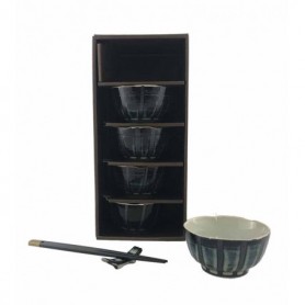 Comprar Tazon + Palillos + Soporte Sushi Juego 5 Importacion 257117 al Mejor Precio