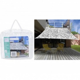 Comprar Tela Sombra Agujeros 3X3Mt Blanca  Ambiance 202079 al Mejor Precio