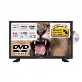 Comprar Televisor 24 + Dvd 12/220V 7412  Nevir 809007 al Mejor Precio