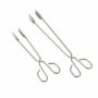 Comprar Tenacilla Pinza Inox 18/8 Pala Corta 26 Cm  Sauvic 179003 al Mejor Precio