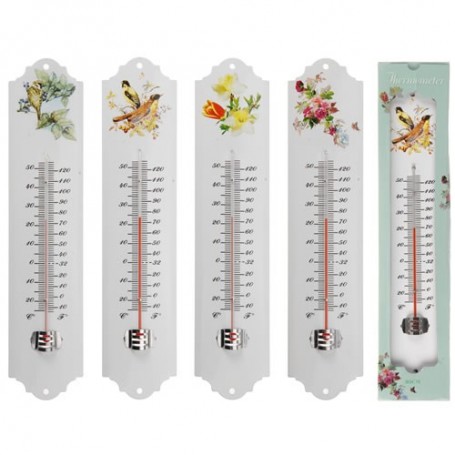 Comprar Termometro Metal Decorado 30 Cm  Importacion 23019 al Mejor Precio
