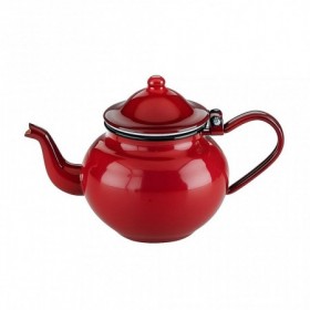 Comprar Tetera Esmalte Rojo 0,45 Litros  Ibili 12003 al Mejor Precio