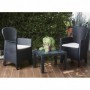 Comprar Tresillo Akita Antracita Cojines 3 Piezas Conjunto Progarden 206547 al Mejor Precio