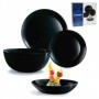Comprar Vajilla Diwali Black Negra 19 Piezas  Luminarc 1210 al Mejor Precio