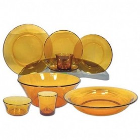 Comprar Vajilla Lys Vermeil Ambar 44 Piezas 6 Servicios  Duralex 110030 al Mejor Precio