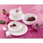 Comprar Vajilla Opal Blanca 19 Piezas Diwali  Luminarc 1353 al Mejor Precio