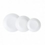 Comprar Vajilla Opal Blanca Zelie 18 Piezas  Arcopal 1218 al Mejor Precio