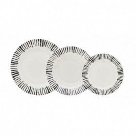 Comprar Vajilla Porcelana Bengala 18 Piezas  Quid 1383 al Mejor Precio