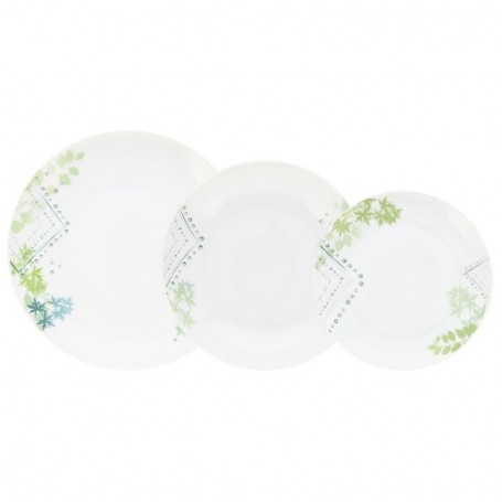 Comprar Vajilla Porcelana Botanic 18 Piezas  Bidasoa 1212 al Mejor Precio
