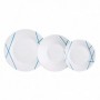 Comprar Vajilla Porcelana Domus 18 Piezas  Quid 1208 al Mejor Precio