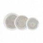 Comprar Vajilla Porcelana Etherea Gris 18 Piezas  Bidasoa 1076 al Mejor Precio