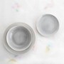 Comprar Vajilla Porcelana Etherea Gris 18 Piezas  Bidasoa 1076 al Mejor Precio