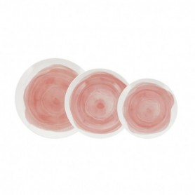 Comprar Vajilla Porcelana Etherea Rosa 18 Piezas  Bidasoa 1075 al Mejor Precio