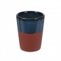 Comprar Vaso Loza Bicolor 200Cc Surtido  Importacion 257035 al Mejor Precio