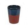 Comprar Vaso Loza Bicolor 200Cc Surtido  Importacion 257035 al Mejor Precio