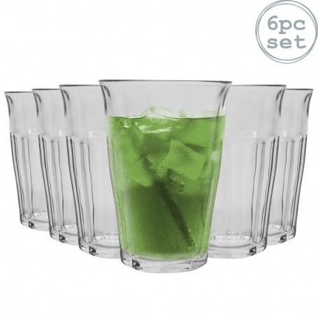 Comprar Vasos Altos Picardie 36 Cl Bandeja 6 Duralex 110061 al Mejor Precio