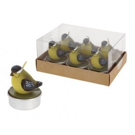 Comprar Velas Te Pajaros 6 Piezas 5 Cm Caja 6 Importacion 25003 al Mejor Precio