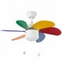 Comprar Ventilador Techo 75 Cm Con Luz Calella  Bastilipo 140644 al Mejor Precio