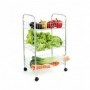Comprar Verdulero Cromo 40X25X64 Cm 3 Baldas  Quid 1511 al Mejor Precio