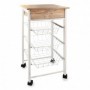 Comprar Verdulero Square 3 Cestas + Cajon 37X37X78 Cm  Quid 1599 al Mejor Precio