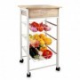 Comprar Verdulero Square 3 Cestas + Cajon 37X37X78 Cm  Quid 1599 al Mejor Precio