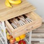 Comprar Verdulero Square 3 Cestas + Cajon 37X37X78 Cm  Quid 1599 al Mejor Precio