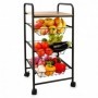 Comprar Verdulero Square 3 Cestas 34X34X76 Cm  Quid 1598 al Mejor Precio
