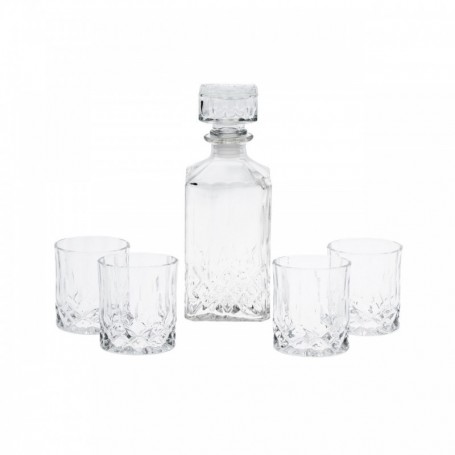Comprar Whisky 4 Vasos + Botella 5 Piezas Juego Atmosfera 20433 al Mejor Precio