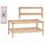 Comprar Zapatero Madera 2 Pisos 74X26,5X29,5 Cm  Arteregal 15092 al Mejor Precio