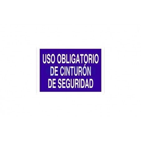 ▷ Cartel Uso obligatorio de cinturón de seguridad | Ferreidea