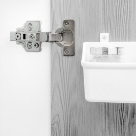 Comprar Bisagra de cazoleta X91N apertura 100º suplemento para atornillar Atornillar Niquelado Acero 20 ud al Mejor Precio