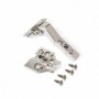 Comprar Bisagra de cazoleta D. 35 mm brazo angular 45º cierre suave con suplemento 10 ud. al Mejor Precio