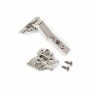 Comprar Bisagra de cazoleta D. 35 mm brazo angular 45º cierre suave suplementos Euro 10 ud. al Mejor Precio
