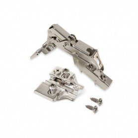 Comprar Bisagra de cazoleta D. 35 mm codo cierre suave apertura 165º suplementos Euro 10 ud. al Mejor Precio