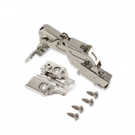 Comprar Bisagra de cazoleta D. 35 mm supercodo cierre suave  apertura 165º con suplemento 10 ud al Mejor Precio