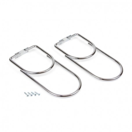 Comprar botellero con 2 huecos para mueble. Cromado Acero al Mejor Precio
