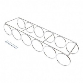 Comprar Botellero Supra con 6 huecos para mueble Cromado Acero al Mejor Precio