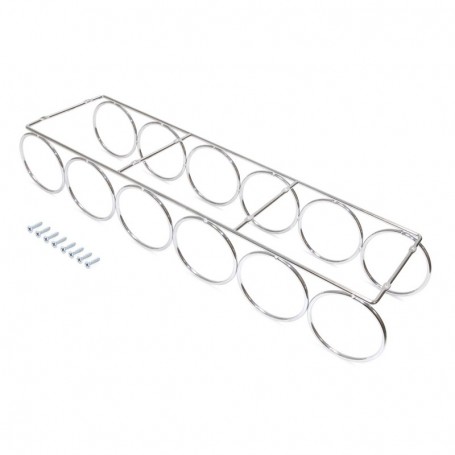 Comprar Botellero Supra con 6 huecos para mueble Cromado Acero al Mejor Precio