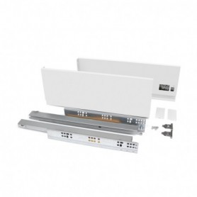 Comprar Cajón exterior Vertex 40 kg de altura 131 mm 300 Pintado blanco Acero al Mejor Precio