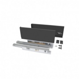 Comprar Cajón exterior Vertex 40 kg de altura 131 mm 500 Gris antracita Acero al Mejor Precio