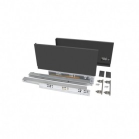 Comprar Cajón exterior Vertex 40 kg de altura 178 mm 500 Gris antracita Acero al Mejor Precio