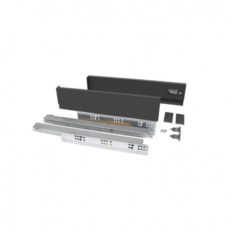 Comprar Cajón exterior Vertex 40 kg de altura 83 mm 450 Gris antracita Acero al Mejor Precio