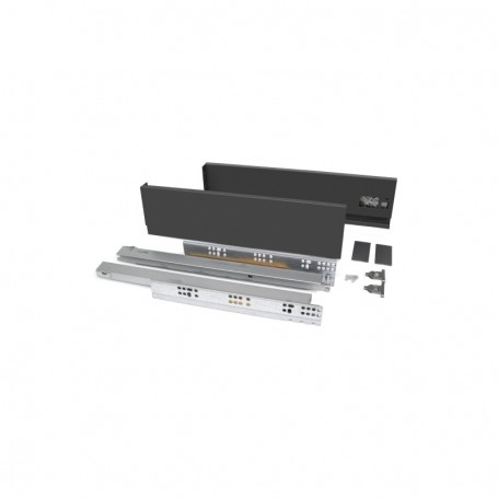 Comprar Cajón exterior Vertex 40 kg de altura 93 mm 300 Gris antracita Acero al Mejor Precio