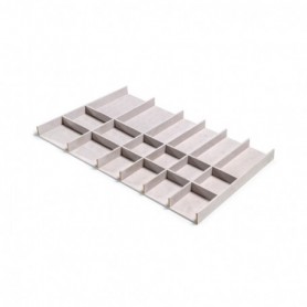 Comprar Cajón organizador para armarios y vestidores Hack 687 (M80) Pintado color piedra texturizado Madera al Mejor Precio
