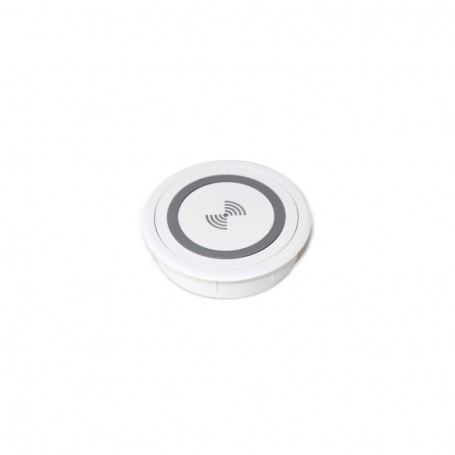Comprar Cargador inalámbrico para móviles Airless 5V DC 1A (5W) Plástico blanco Plástico al Mejor Precio