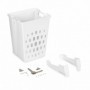 Comprar Cesto lavandería Laundry para módulo Plástico blanco Plástico y Acero al Mejor Precio