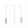 Comprar Colgador abatible para armario Sling 450 - 600 Plástico blanco Acero y Plástico al Mejor Precio