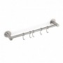 Comprar Colgador adhesivo Supra de 5 ganchos Acero inoxidable Acero inoxidable al Mejor Precio